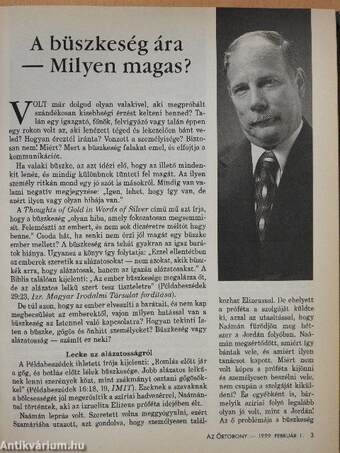 Az Őrtorony hirdeti Jehova királyságát 1999. (nem teljes évfolyam)