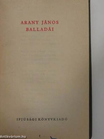 Arany János balladái