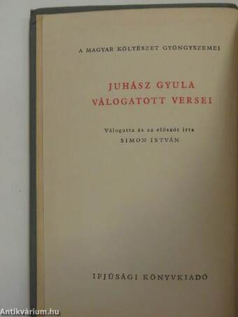 Juhász Gyula válogatott versei