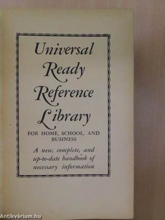 Universal Ready Reference Library