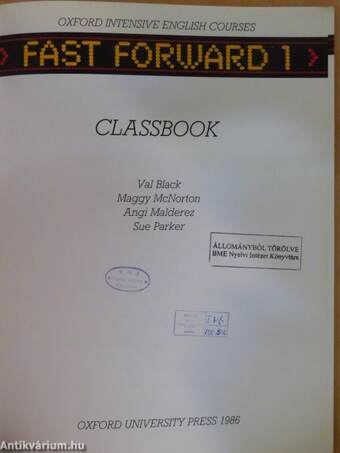 Fast Forward 1. - Classbook