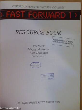 Fast Forward 1. - Resource Book