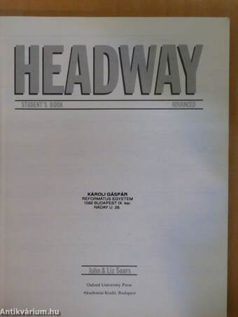 Headway - Advanced - Student's Book