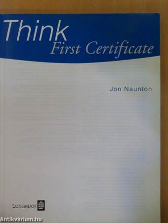 Think First Certificate