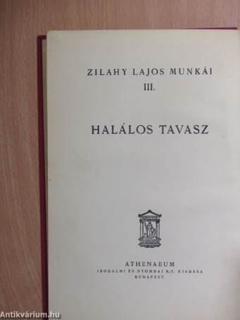 Halálos tavasz