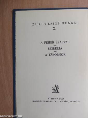 A fehér szarvas/Szibéria/A tábornok