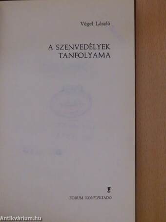 A szenvedélyek tanfolyama