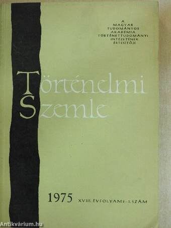 Történelmi Szemle 1975/2-3.