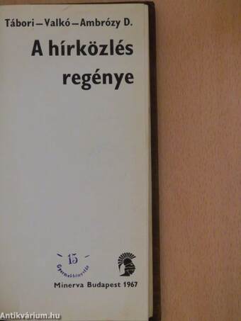 A hírközlés regénye