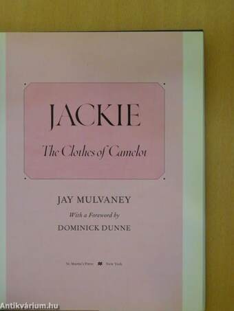 Jackie - The Clothes of Camelot