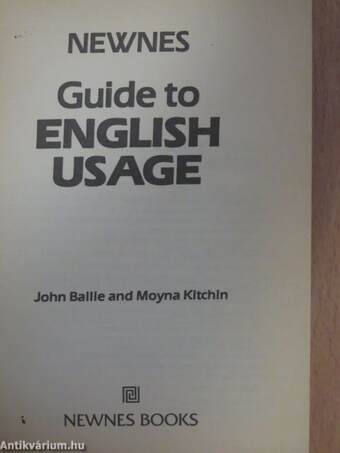 Guide to English Usage