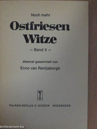 Ostfriesen Witze Teil II.