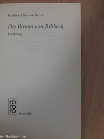 Die Birnen von Ribbeck