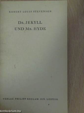 Dr. Jekyll und Mr. Hyde