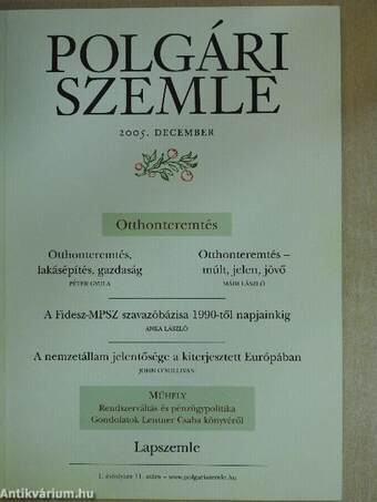 Polgári Szemle 2005/11.