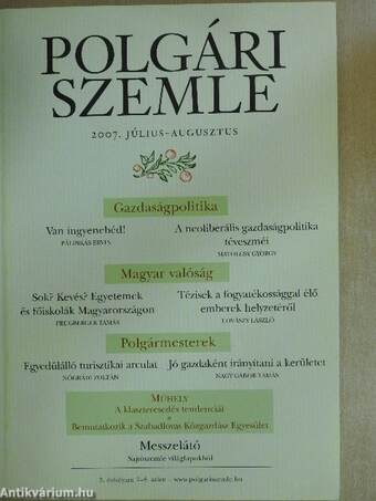 Polgári Szemle 2007/7-8.