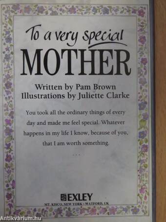 To a very special Mother