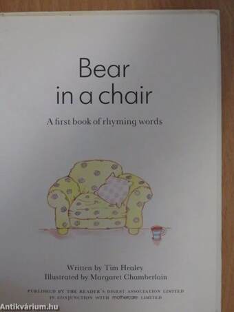 Bear in a chair