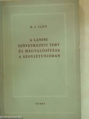 A Lenini szövetkezeti terv és megvalósítása a Szovjetunióban