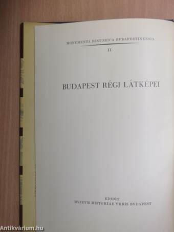 Budapest régi látképei