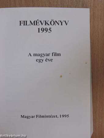 Filmévkönyv 1995