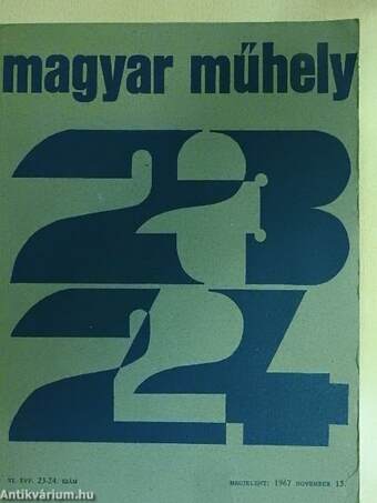 Magyar Műhely 1967. november