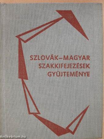 Szlovák-magyar szakkifejezések gyűjteménye