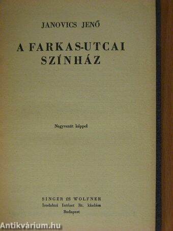 A Farkas-utcai színház