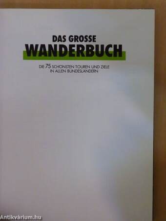 Das grosse Wanderbuch