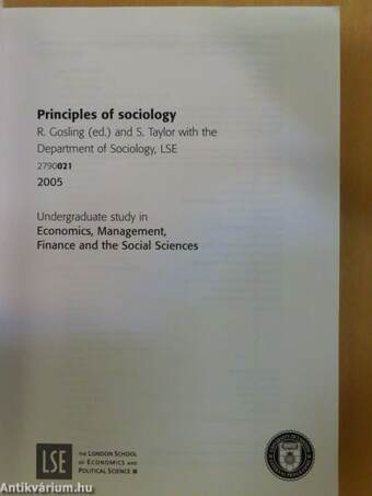 Principles of sociology