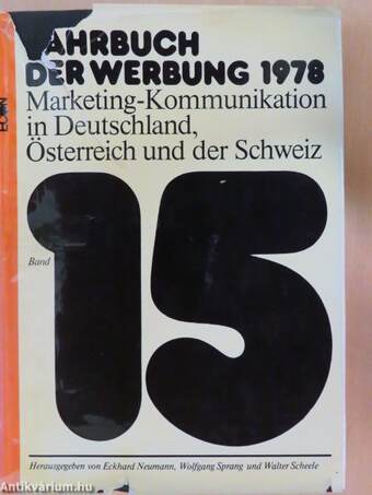 Jahrbuch der Werbung 1978