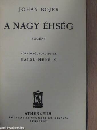 A nagy éhség