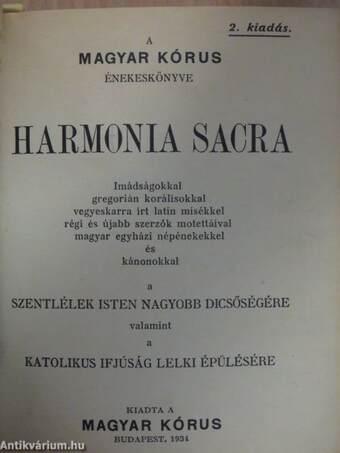 Harmonia Sacra