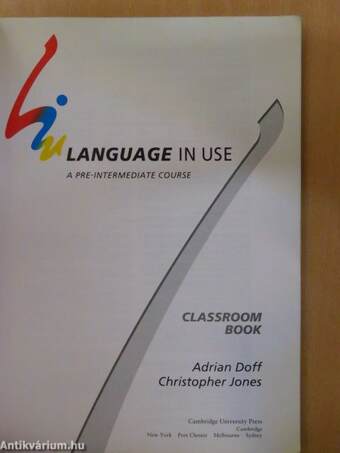 Language in use - Pre-Intermediate - Classroom Book