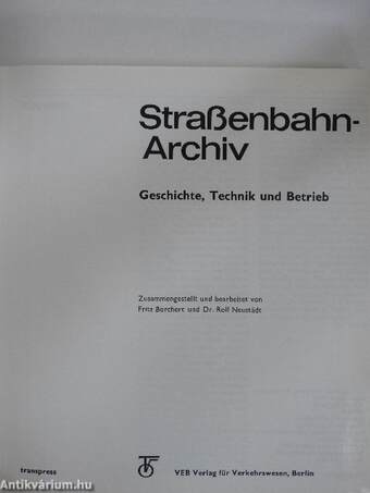 Straßenbahn-Archiv