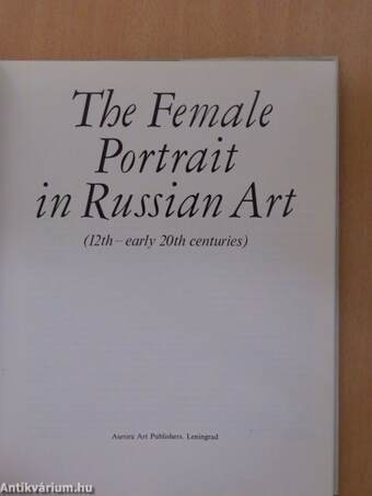 The Female Portrait in Russian Art