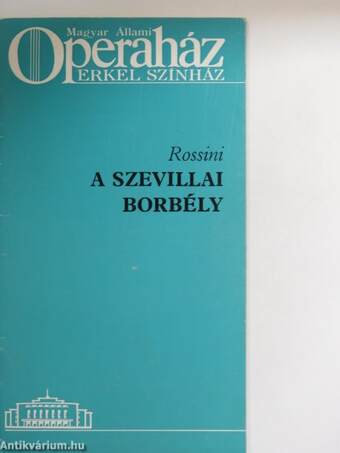 Rossini: A szevillai borbély