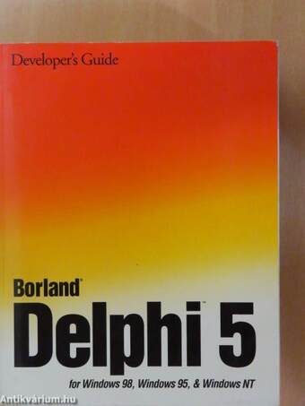 Borland Delphi 5 - Developer's Guide