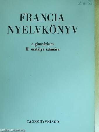 Francia nyelvkönyv II.