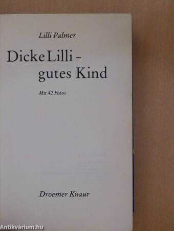 Dicke Lilli - gutes Kind