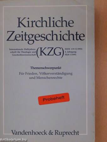 Kirchliche Zeitgeschichte Mai 1991