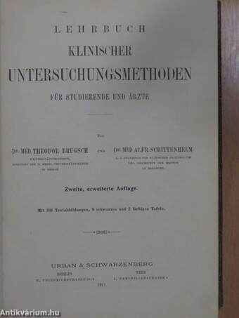 Lehrbuch Klinischer untersuchungsmethoden 