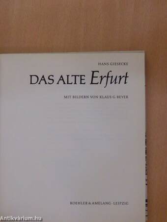 Das alte Erfurt