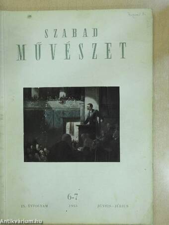 Szabad Művészet 1955. június-július