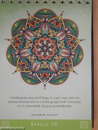 Mandala öröknaptár