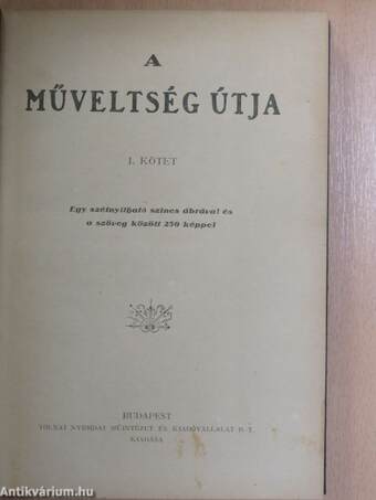 A műveltség útja I-XV.