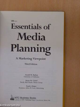 Essentials of Media Planning