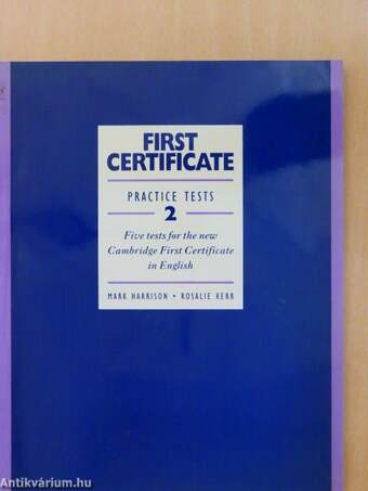 First Certificate - Practice Tests 2.