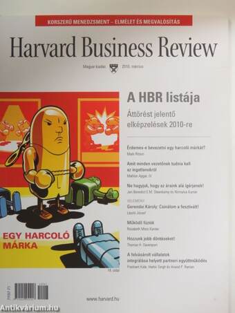 Harvard Business Review 2010. március