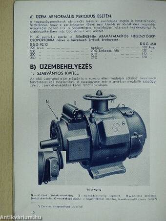 Siemens DSG 45/8 és DSG 92/12 jelű áramátalakítós hegesztőgépcsoportok